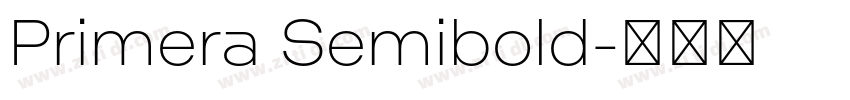 Primera Semibold字体转换